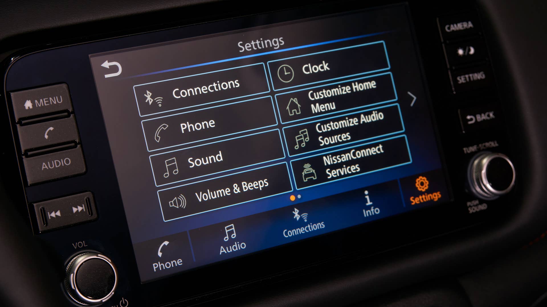 The redesigned 2021 Nissan Kicks has been updated to provide even more features, technology, customized style and value that buyers are seeking in a compact crossover. New changes include standard Apple CarPlay® and Android Auto™, a refreshed exterior styling with a bold new “Double V-motion” grille and an updated interior with a new center console, new seating and trim materials.