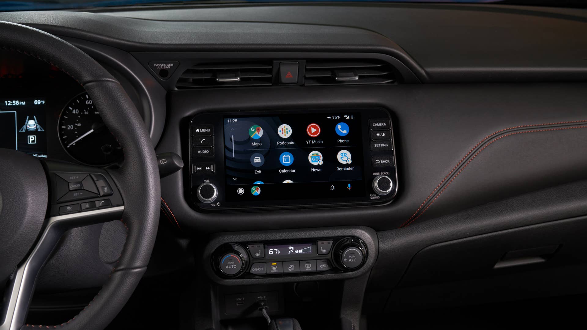 The redesigned 2021 Nissan Kicks has been updated to provide even more features, technology, customized style and value that buyers are seeking in a compact crossover. New changes include standard Apple CarPlay® and Android Auto™, a refreshed exterior styling with a bold new “Double V-motion” grille and an updated interior with a new center console, new seating and trim materials.