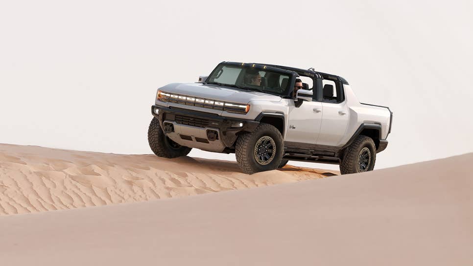 The GMC HUMMER EV is designed to be an off-road beast, with all-new features developed to conquer virtually any obstacle or terrain.