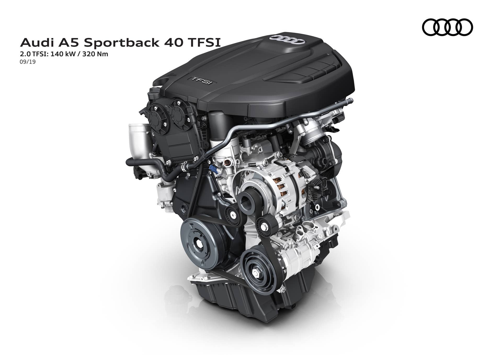 2.0 TFSI: 140 kW / 320 Nm