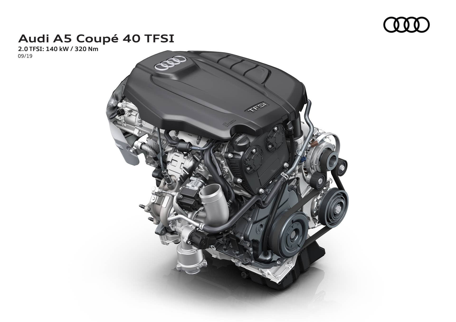2.0 TFSI: 140 kW / 320 Nm