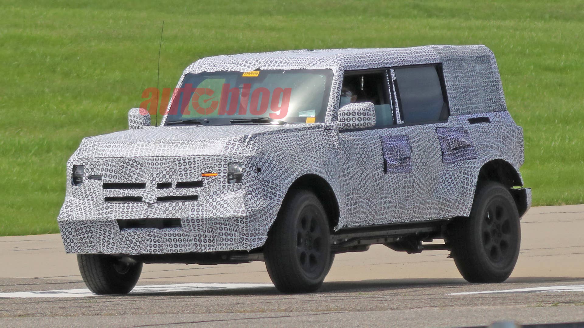 2021 Ford Bronco prototype