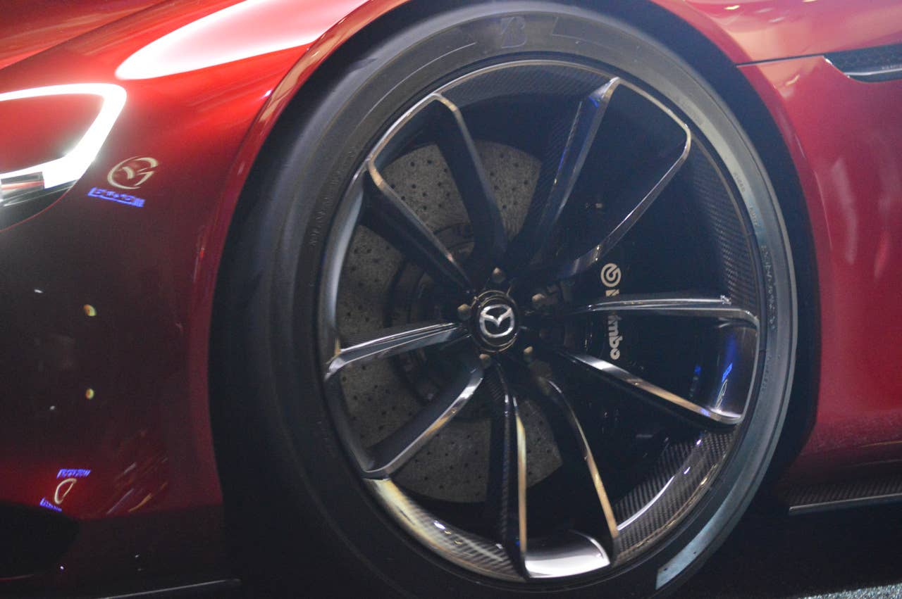 mazda rx-vision concept wheel