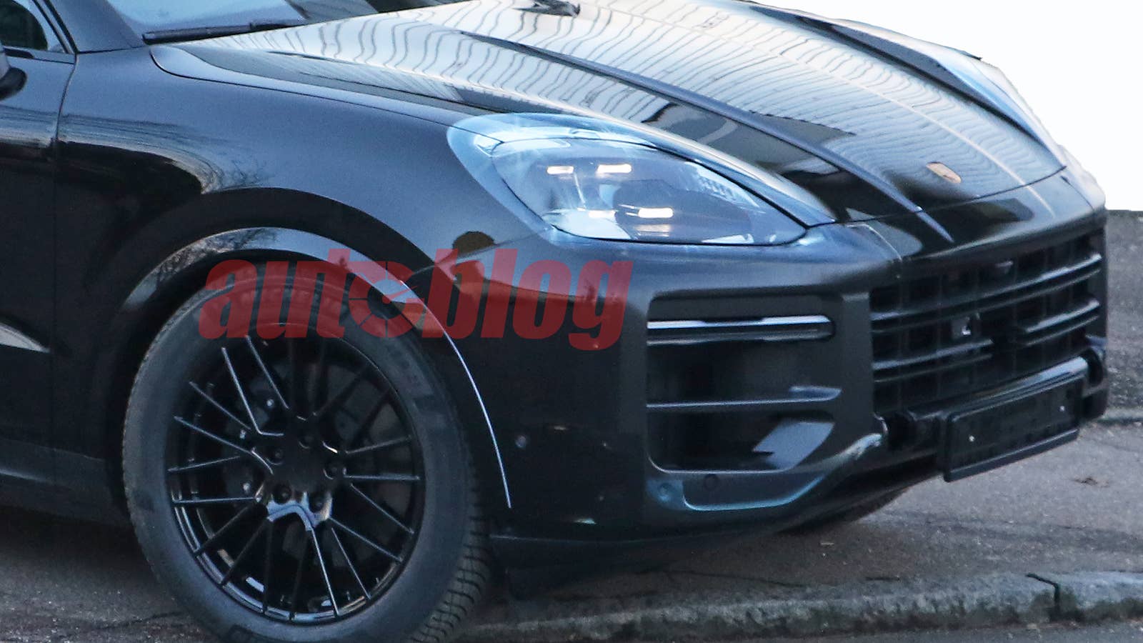 2022 Porsche Cayenne facelift