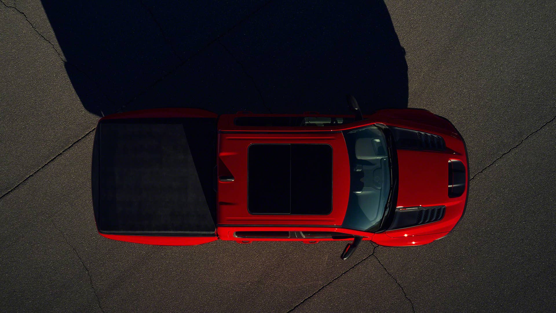 2021 Ram 1500 TRX overhead