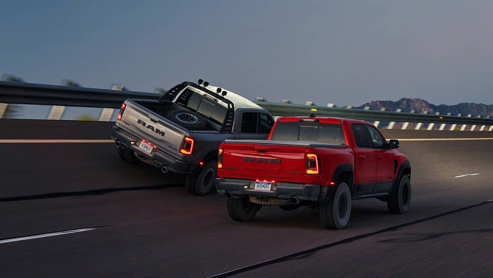2021 Ram 1500 TRX side-by-side
