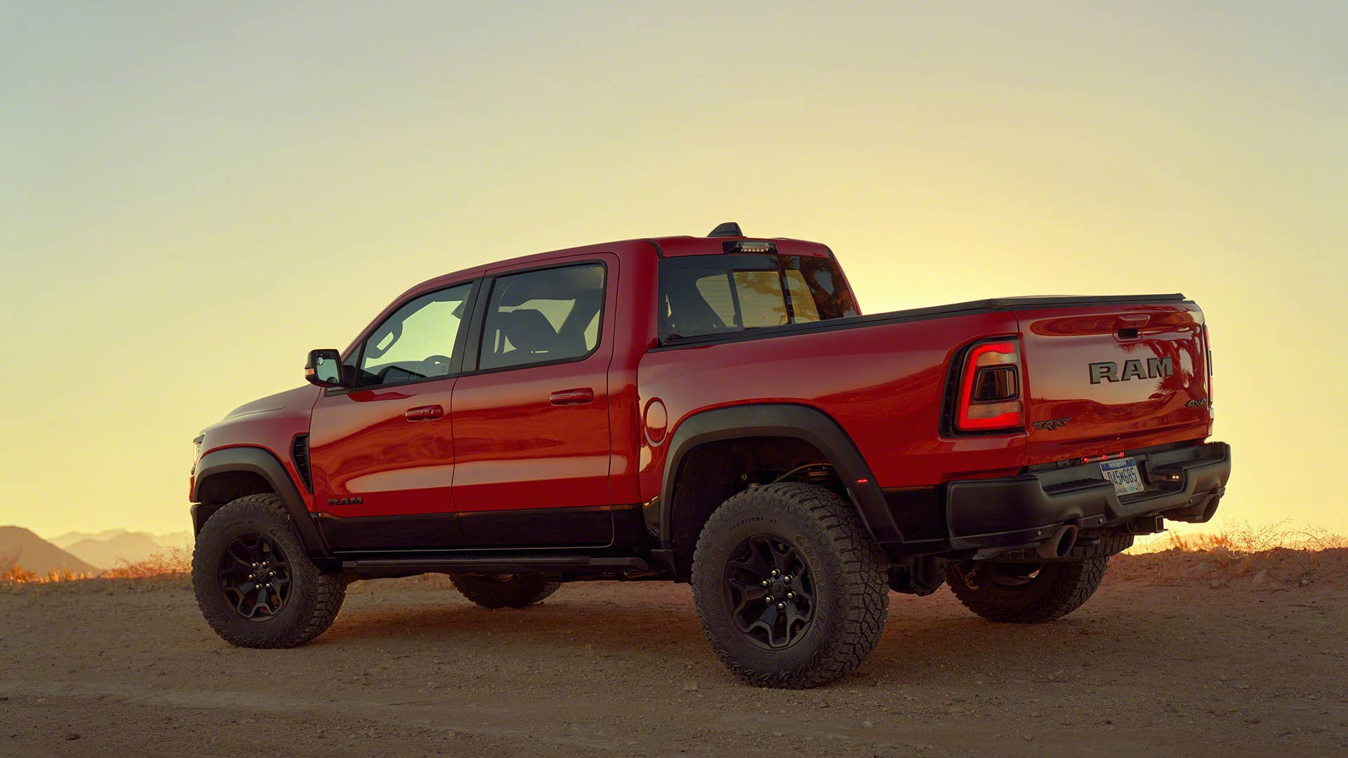 2021 Ram 1500 TRX rear 3/4