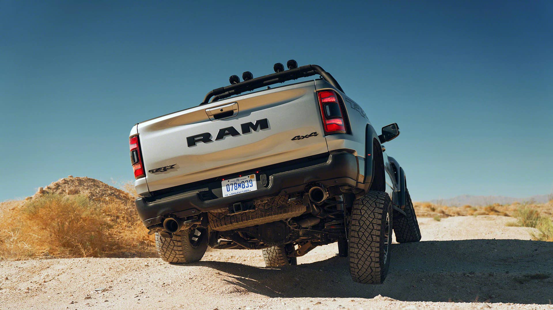 2021 Ram 1500 TRX wheel articulation