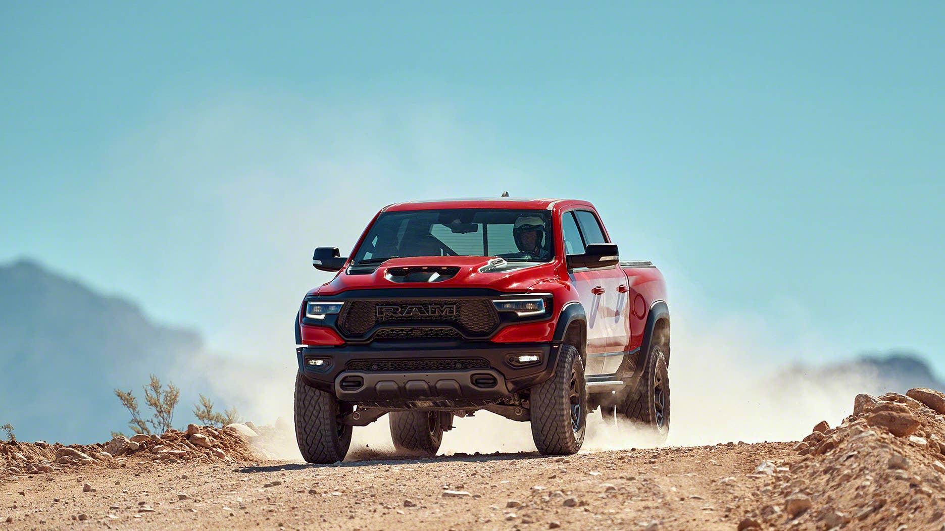 2021 Ram 1500 TRX in motion