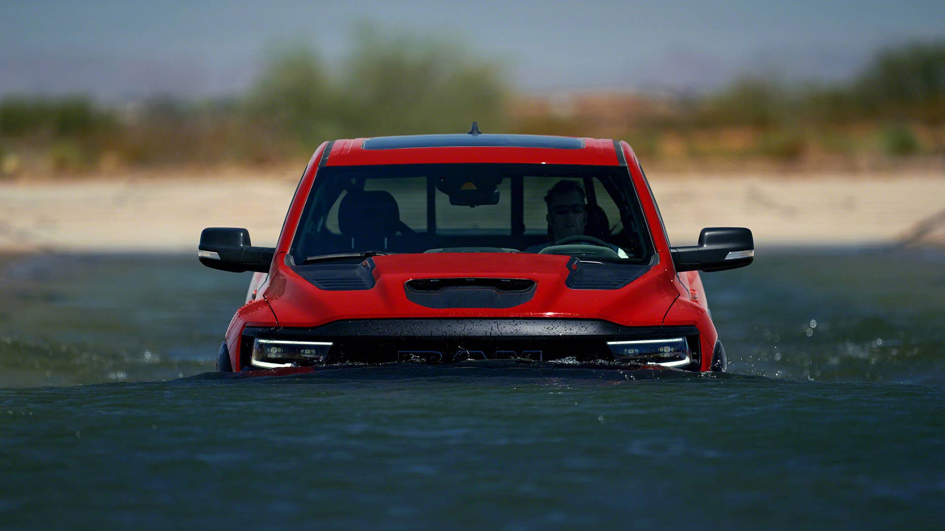 2021 Ram 1500 TRX water fording