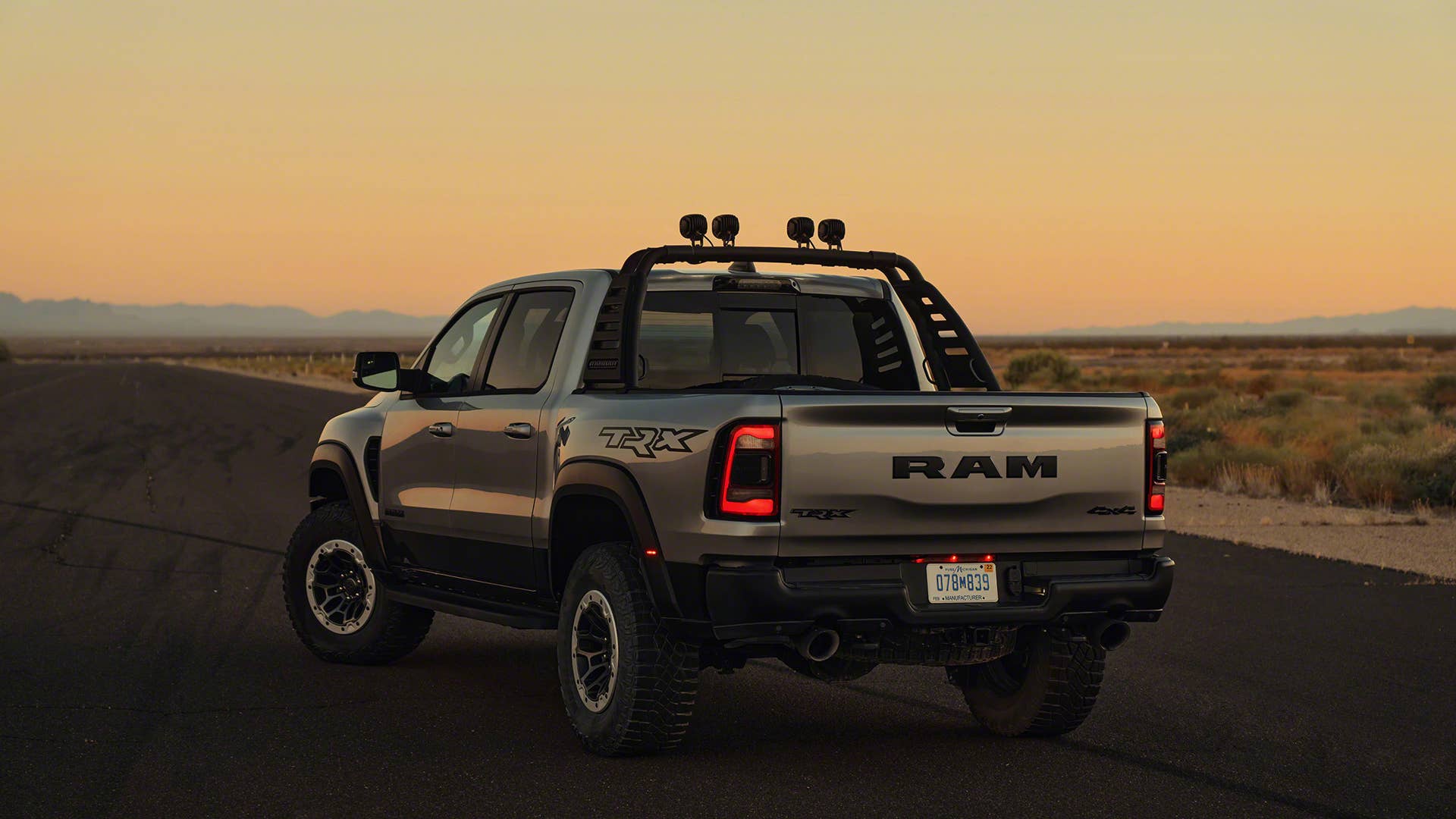 2021 Ram 1500 TRX rear 3/4