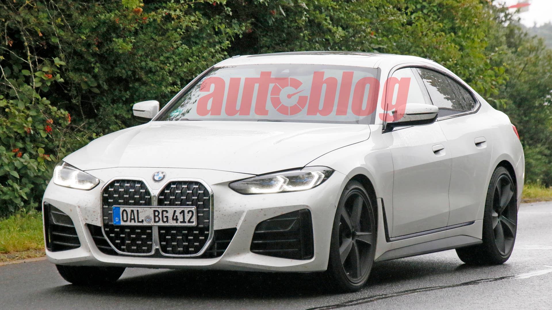 Alpina B4 spy shots