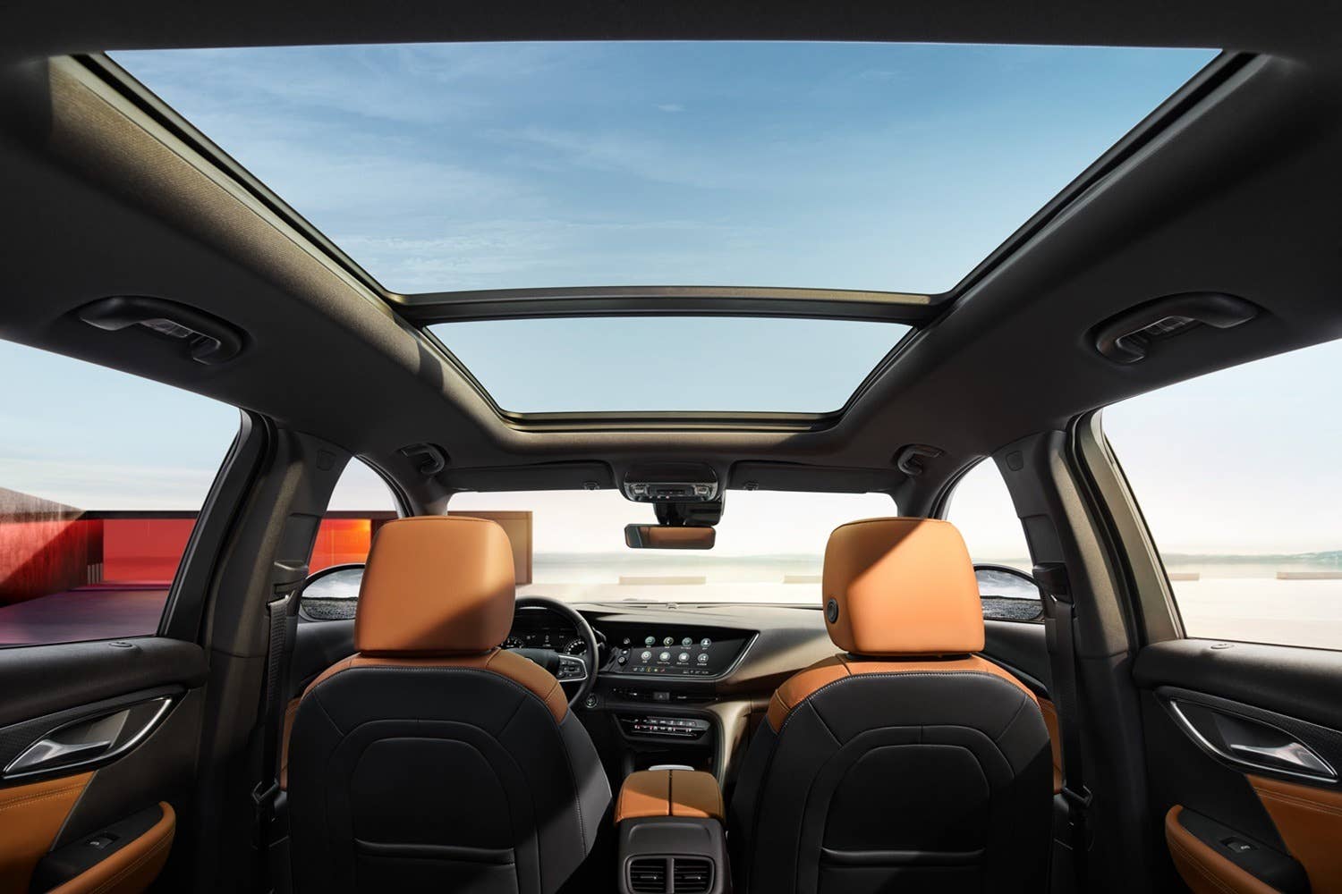 Buick designs an interior handsome enough to match the exterior of the new 2021 Envision.