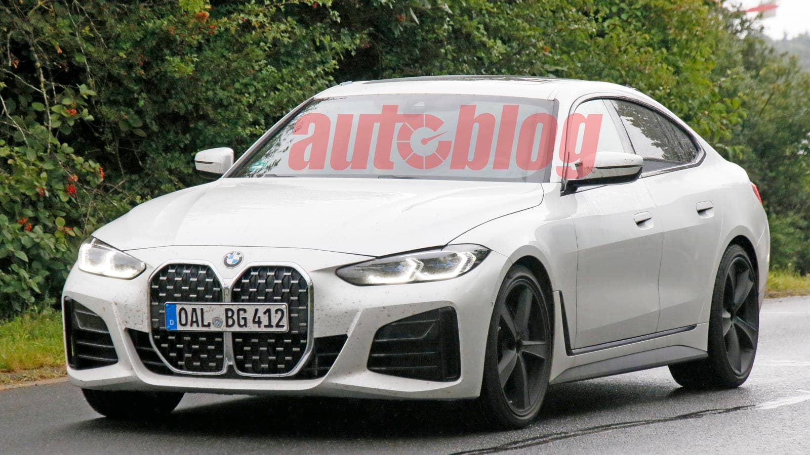 Alpina B4 spy shots