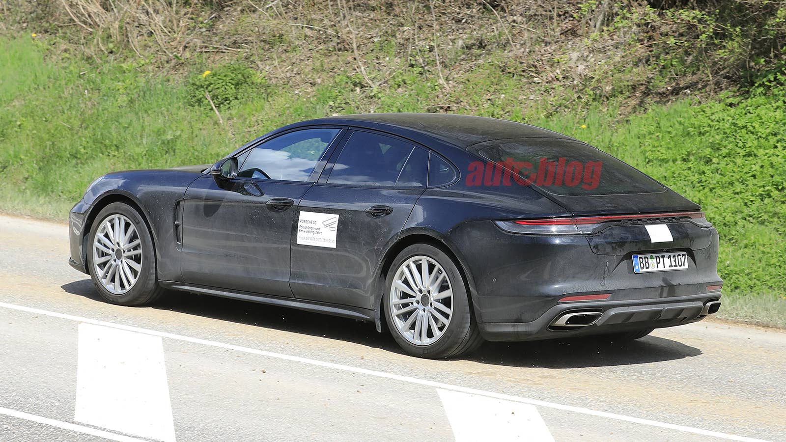 Porsche Panamera prototype
