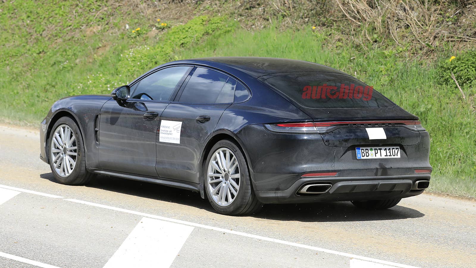 Porsche Panamera prototype