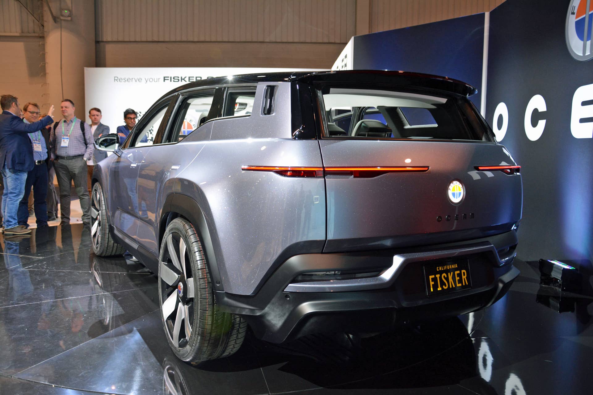 Fisker Ocean at CES 2020