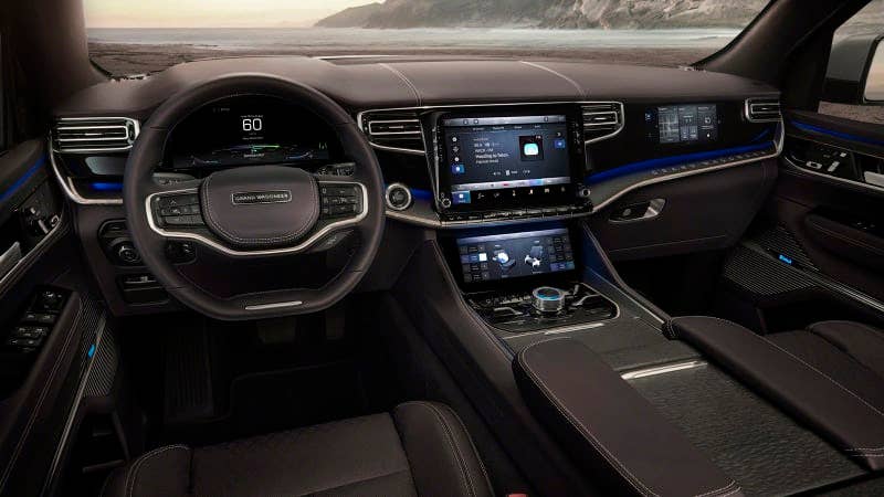 Jeep Grand Wagoneer Concept interior
