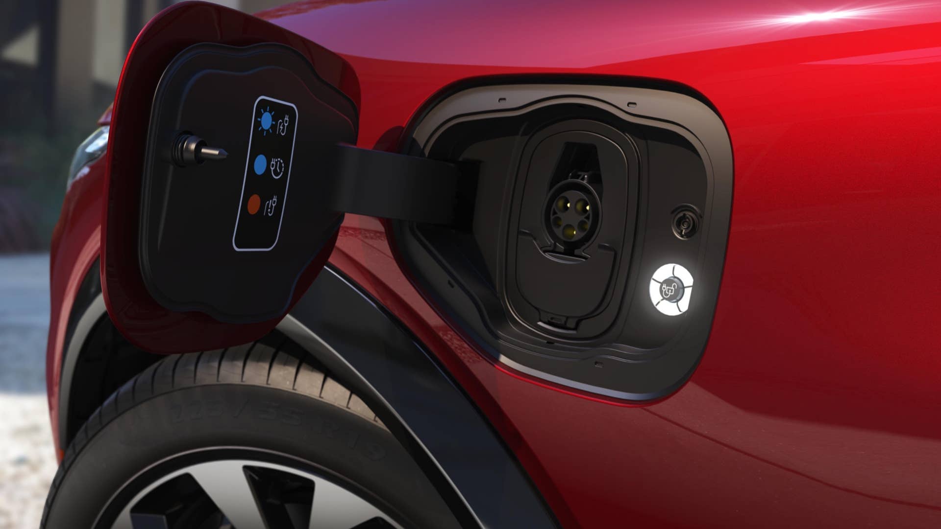 Mustang Mach-E will be available in both Standard Range (75.7 kWh lithium-ion battery) and the Extended Range (98.8 kWh battery) that is targeting en EPA-estimated 300 miles of range in its rear-wheel-drive configuration.