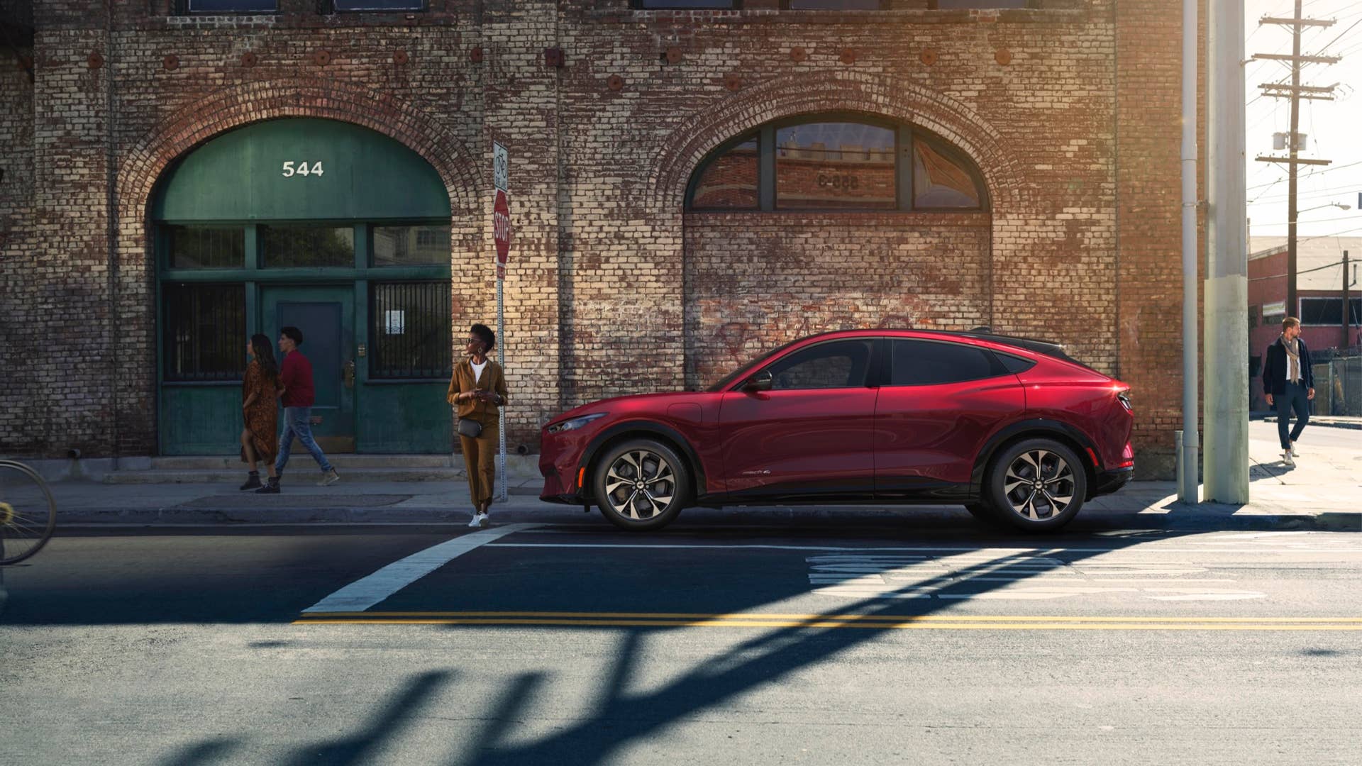 For the first time in 55 years, Ford is expanding the Mustang line-up with the all-electric Mustang Mach-E SUV joining the sports coupe, convertible and special editions, featuring an all-new infotainment system and connected vehicle technology.