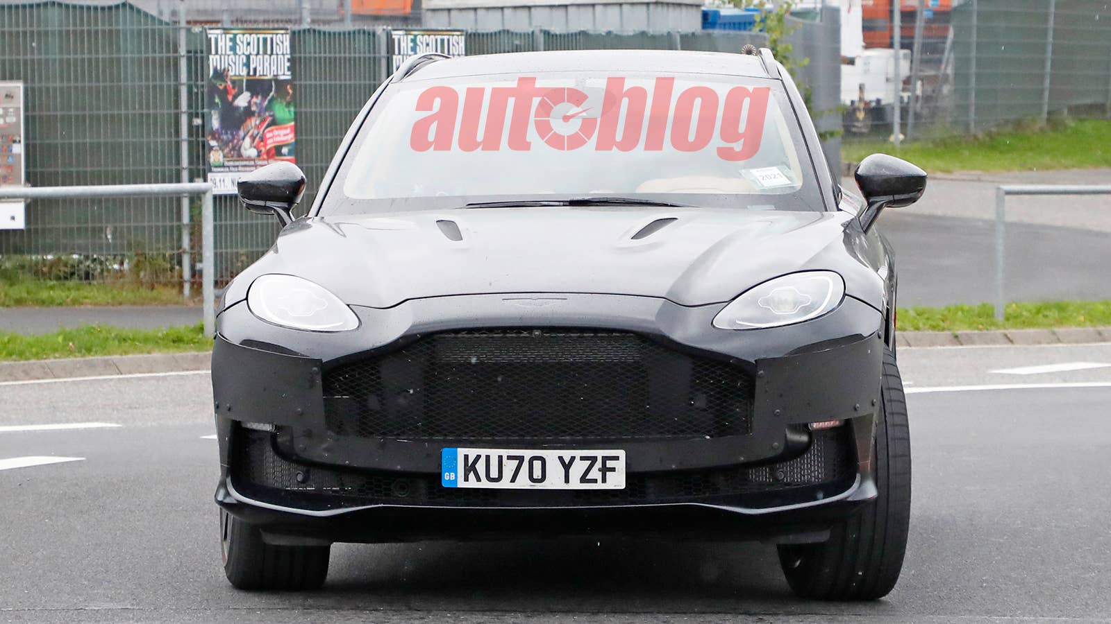 Aston Martin DBX V12 prototype
