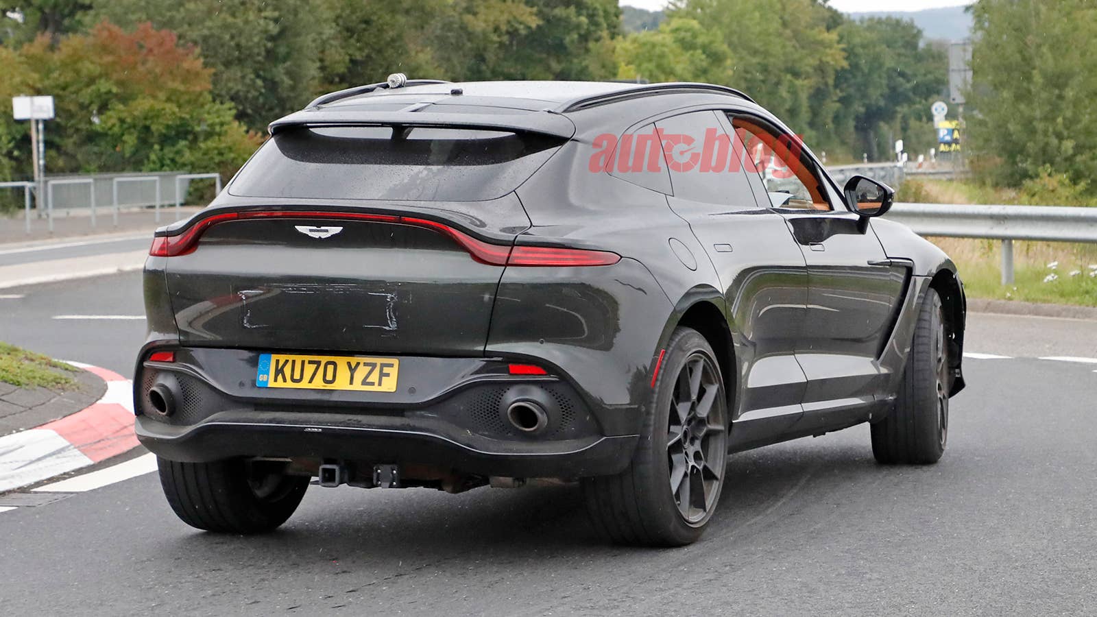 Aston Martin DBX V12 prototype