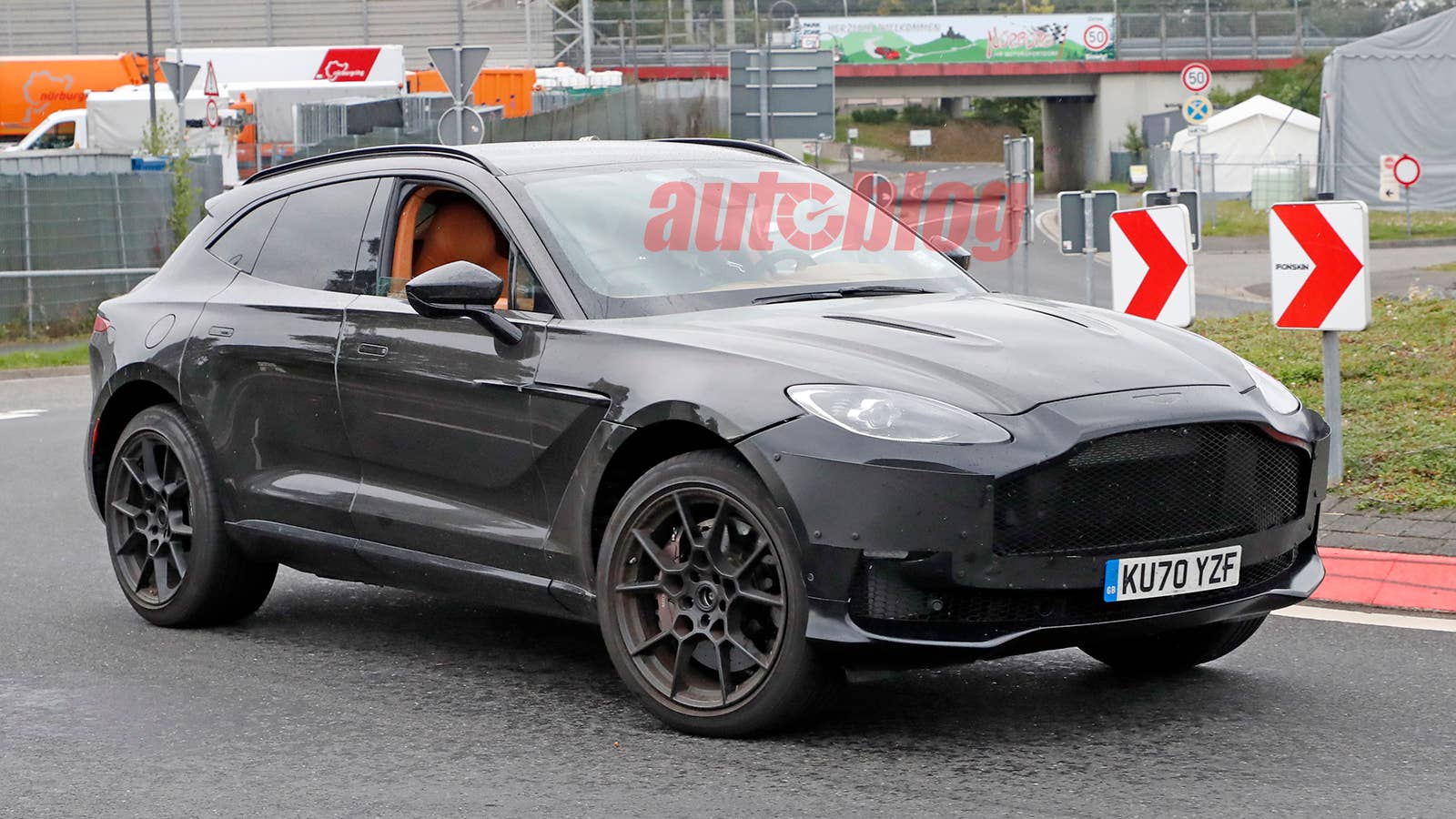 Aston Martin DBX V12 prototype