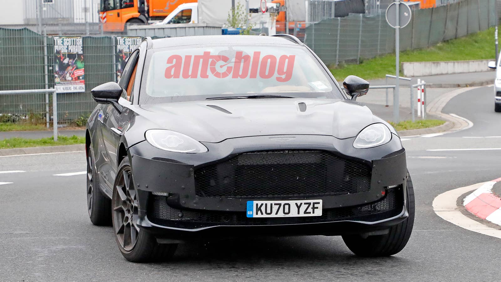 Aston Martin DBX V12 prototype
