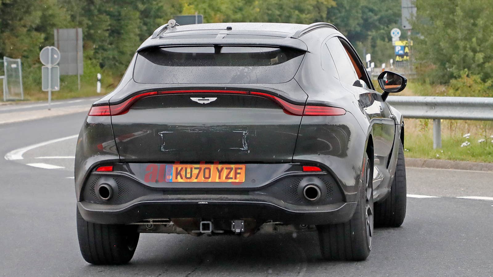 Aston Martin DBX V12 prototype