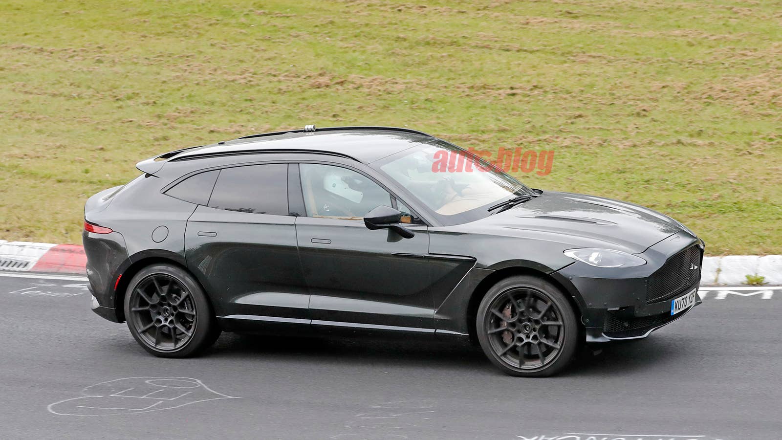 Aston Martin DBX V12 prototype