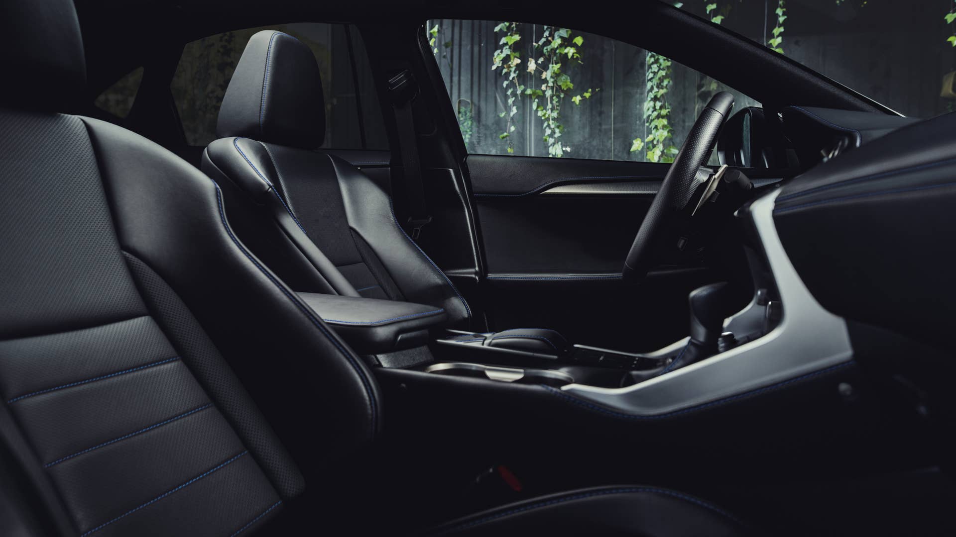 Lexus combines its Black Line Special Edition features with a new Grecian Blue color on the NX 300h F Sport, and a pair of Zero Halliburton travel cases.