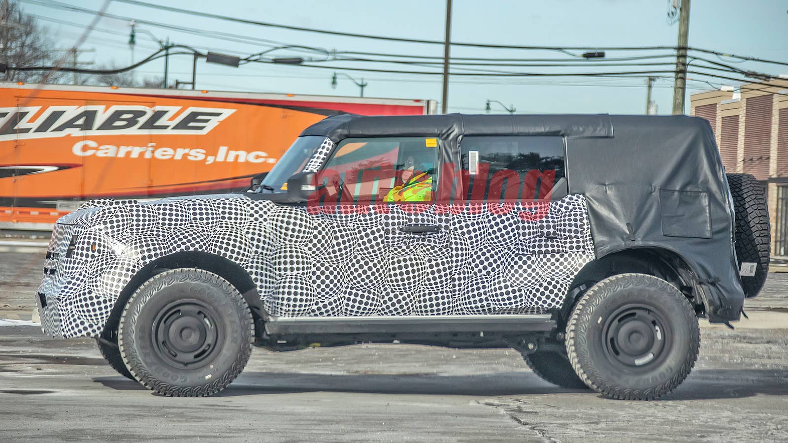 2022 Ford Bronco Heritage Edition prototype