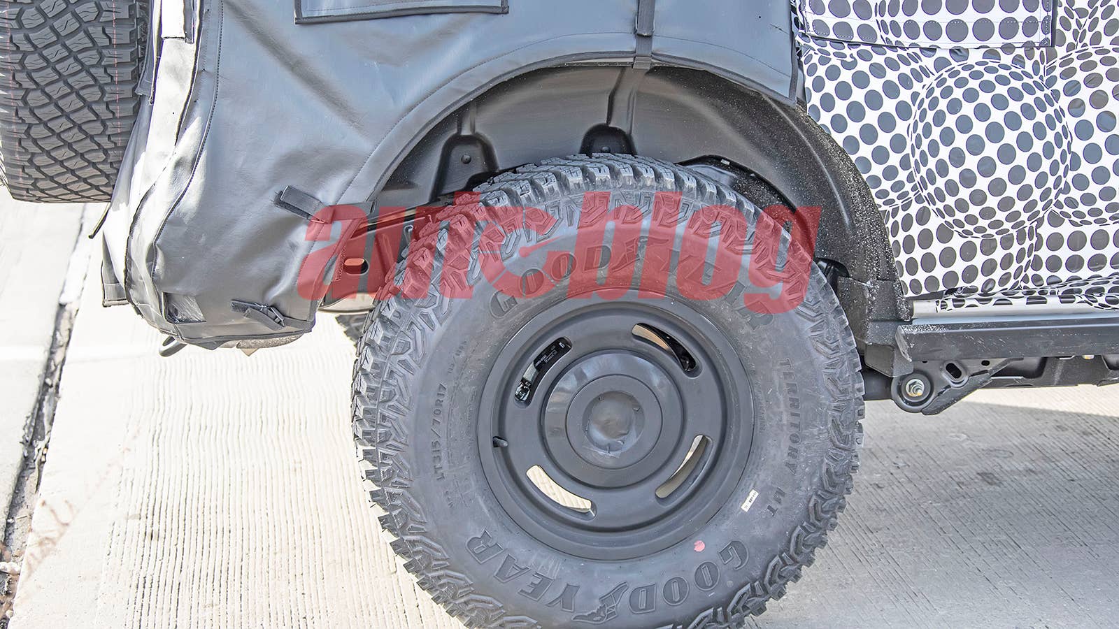 2022 Ford Bronco Heritage Edition prototype