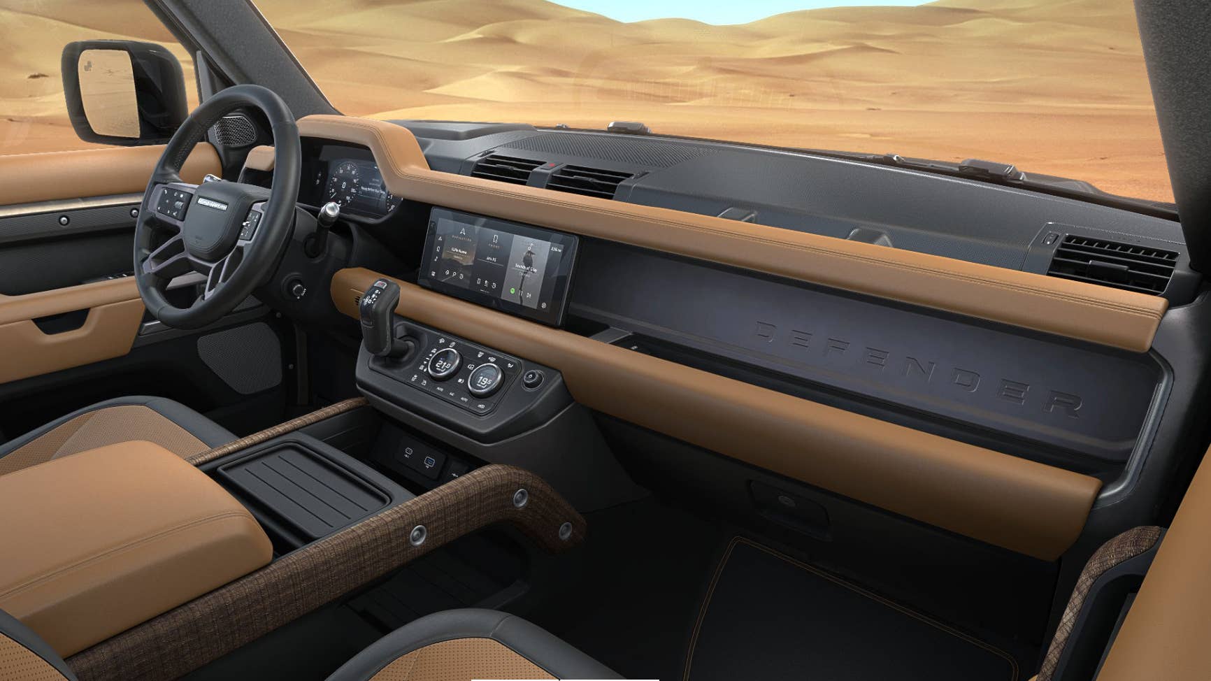 2020 Land Rover Defender 110 interior