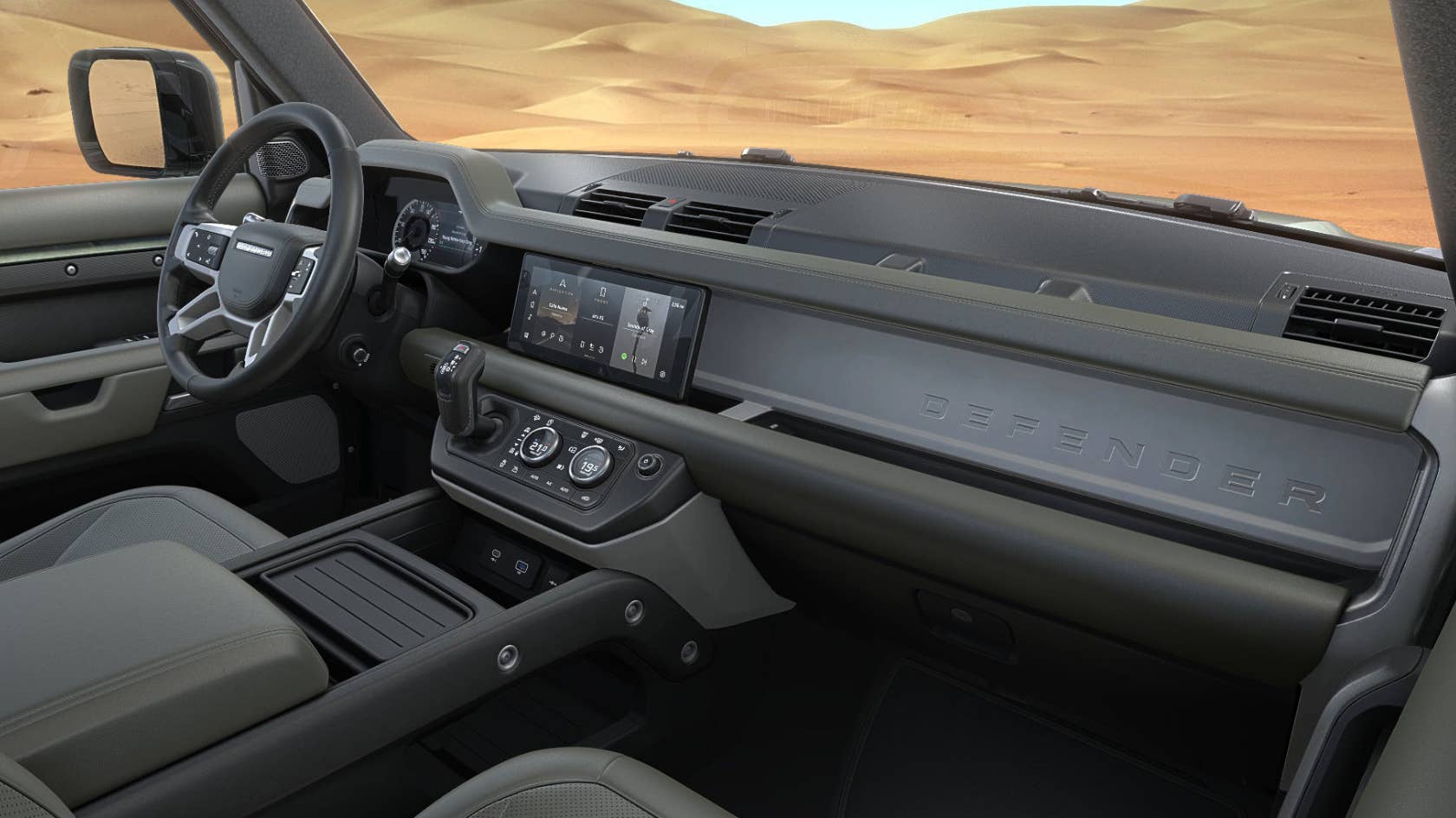 2020 Land Rover Defender 110 interior