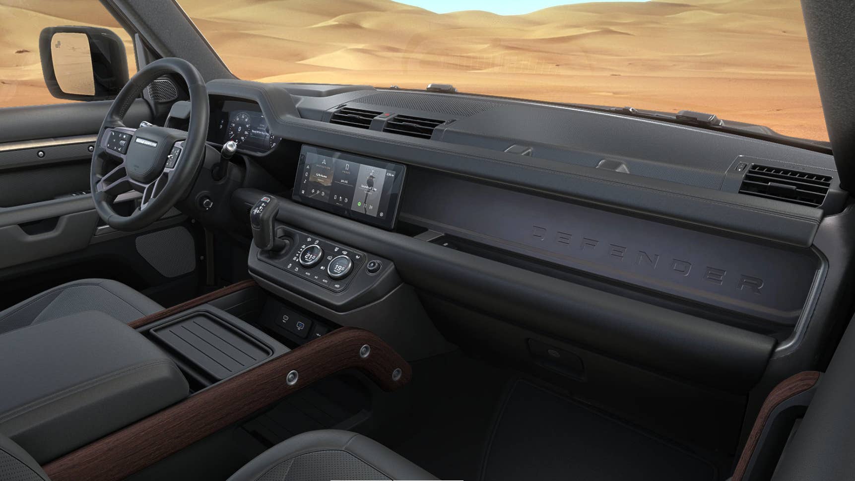2020 Land Rover Defender 110 interior