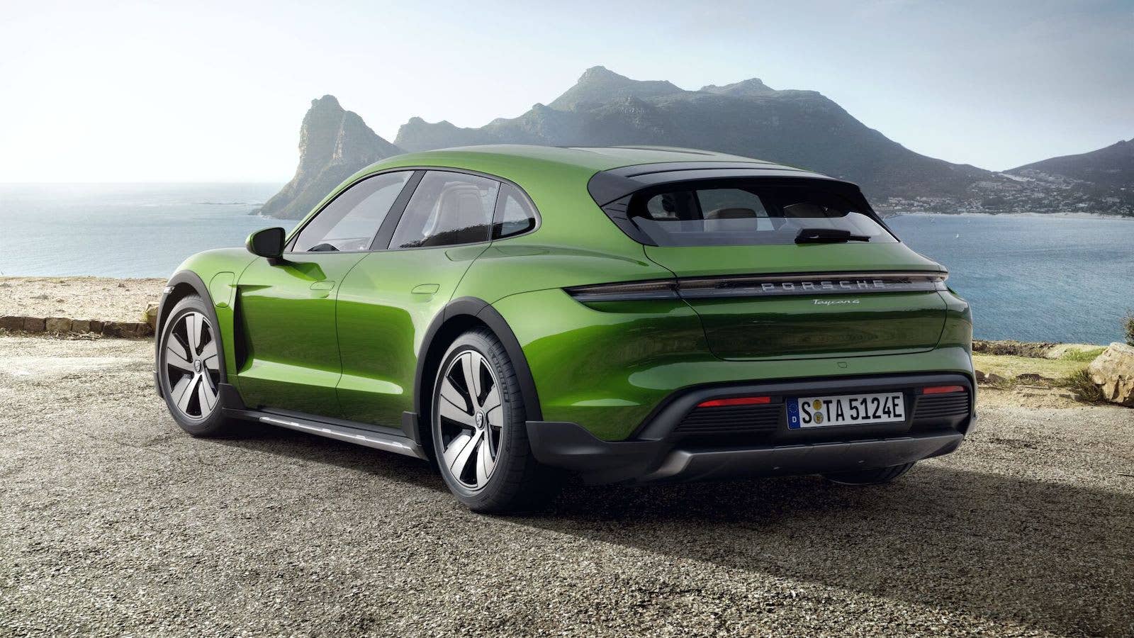 The Porsche Taycan Cross Turismo is wonderfully colorful. Here's