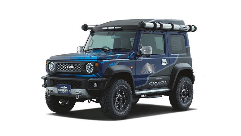 Suzuki Jimny Sierra Marine Style Tokyo Auto Salon show car