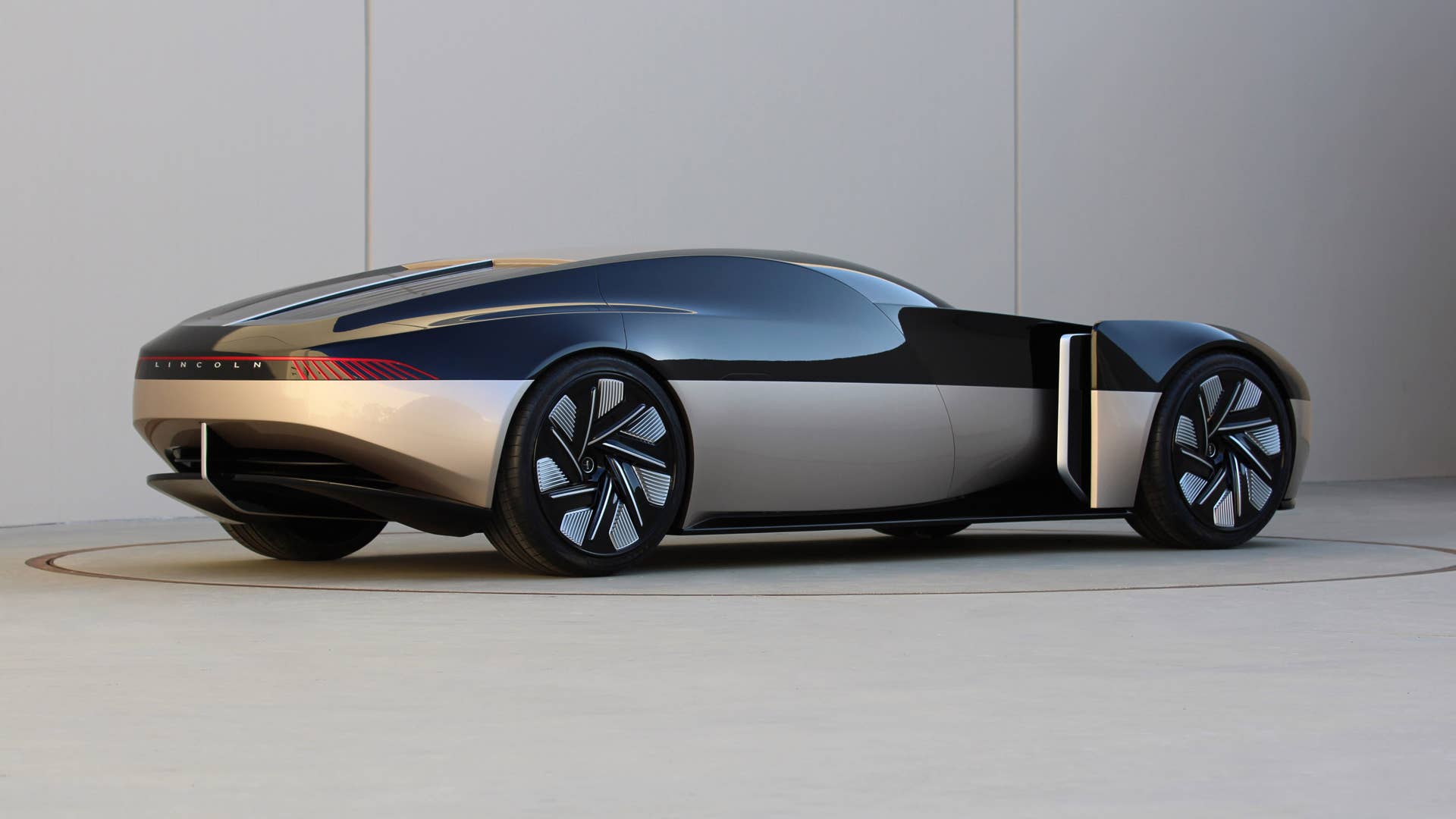 Lincoln and ArtCenter College of Design concept shown. Not for sale.