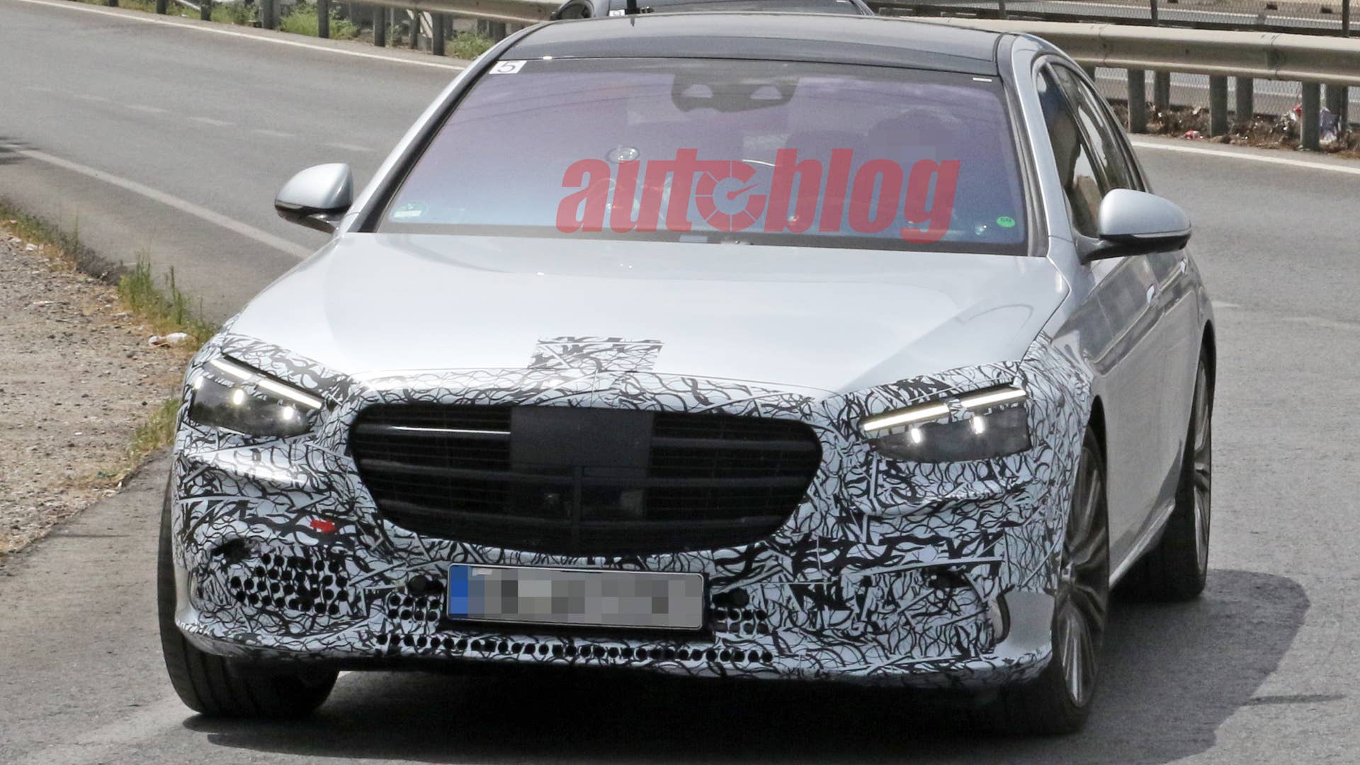 2021 Mercedes-Benz S-Class prototype