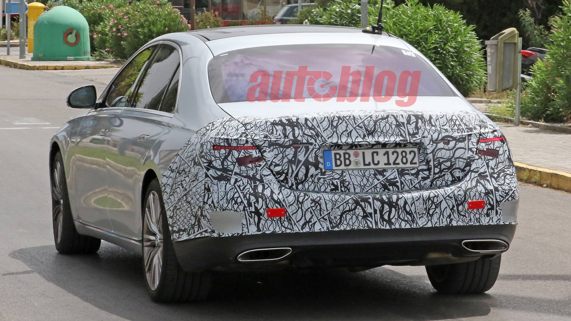 2021 Mercedes-Benz S-Class prototype