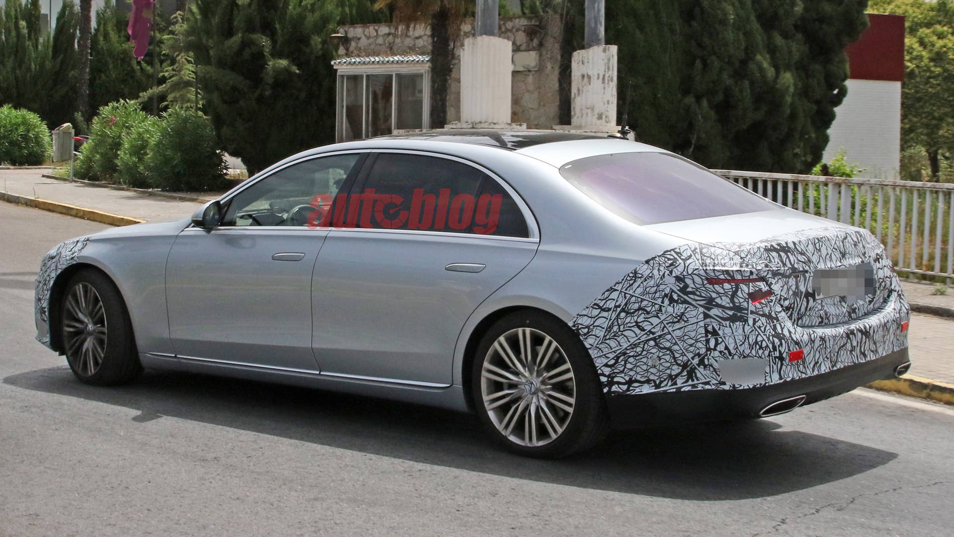 2021 Mercedes-Benz S-Class prototype