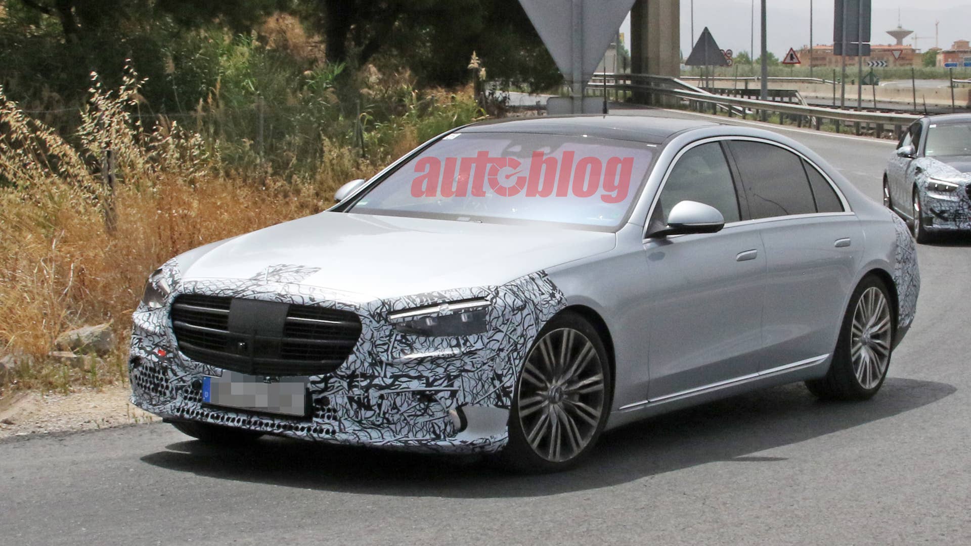 2021 Mercedes-Benz S-Class prototype