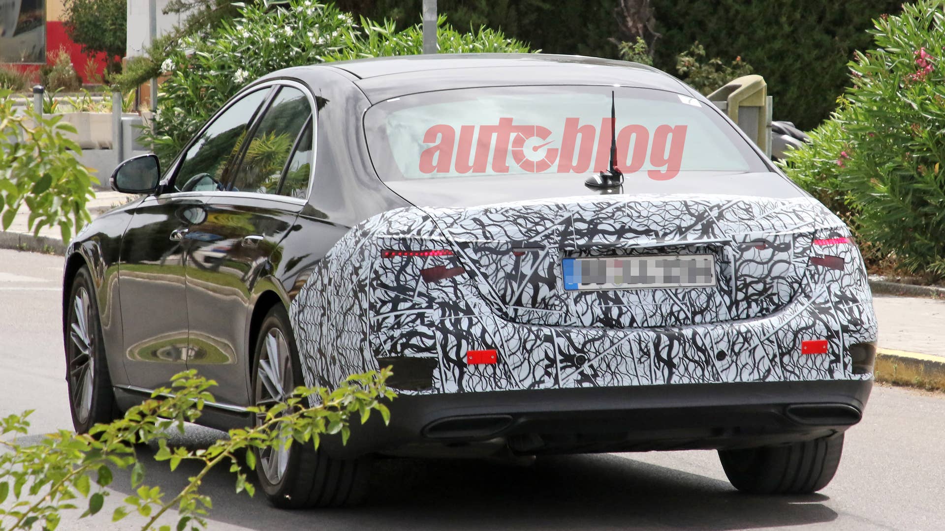 2021 Mercedes-Benz S-Class prototype