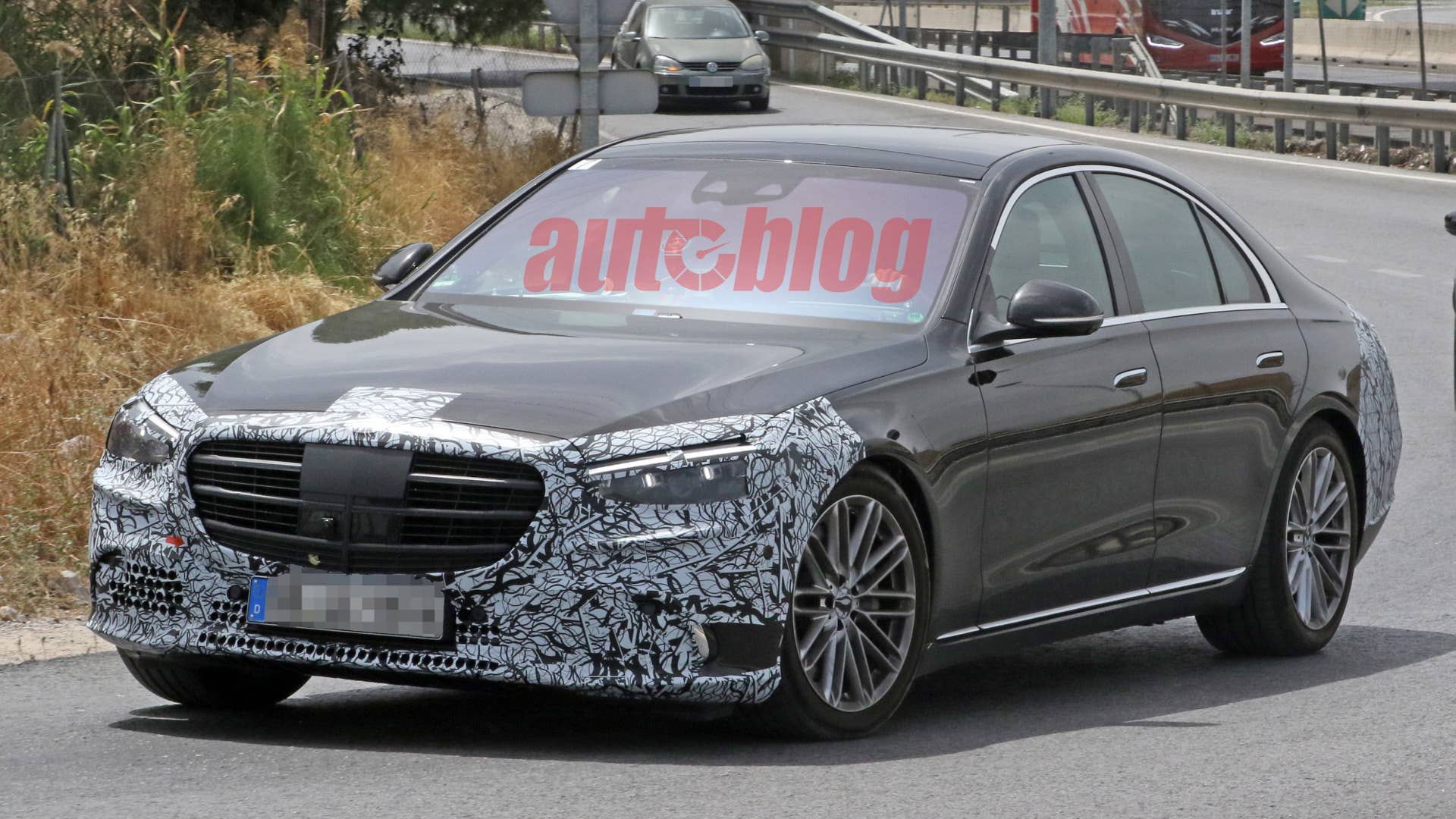 2021 Mercedes-Benz S-Class prototype