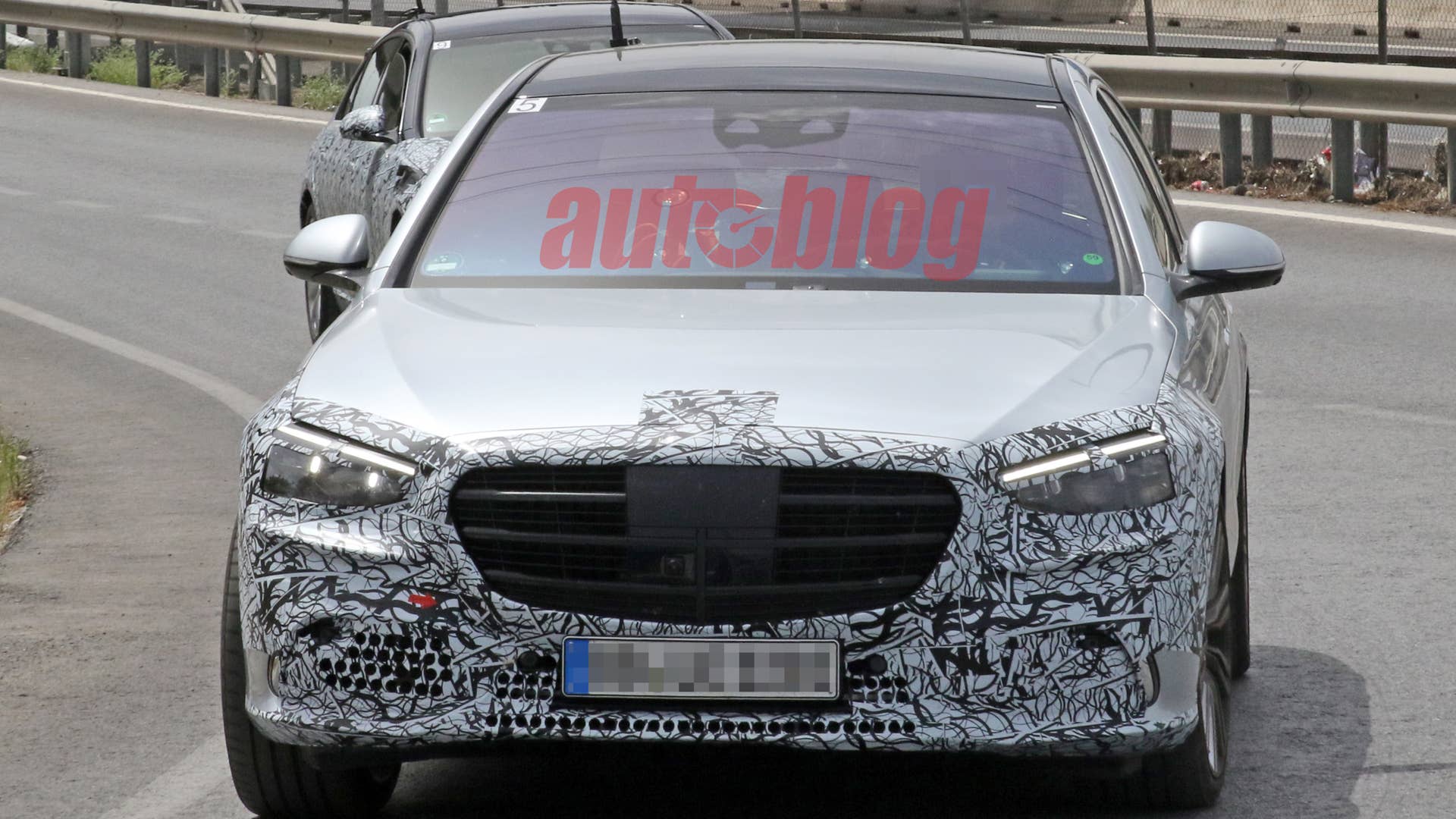 2021 Mercedes-Benz S-Class prototype