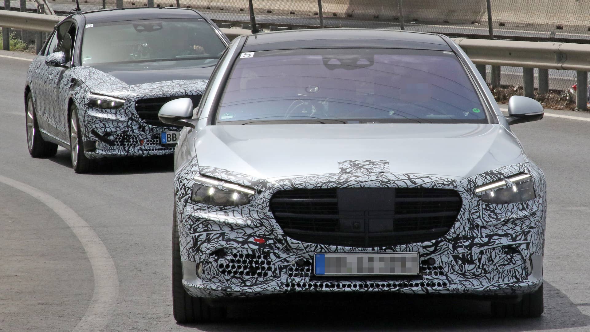 2021 Mercedes-Benz S-Class prototype