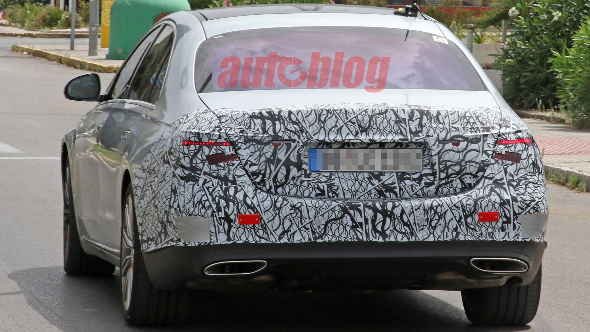 2021 Mercedes-Benz S-Class prototype