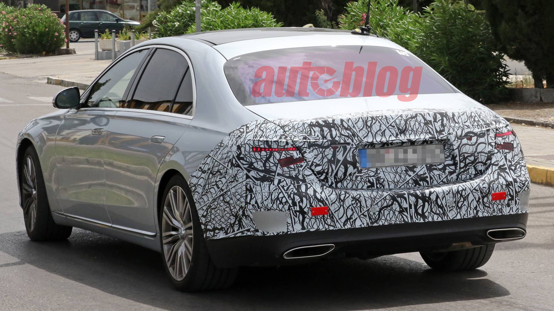 2021 Mercedes-Benz S-Class prototype