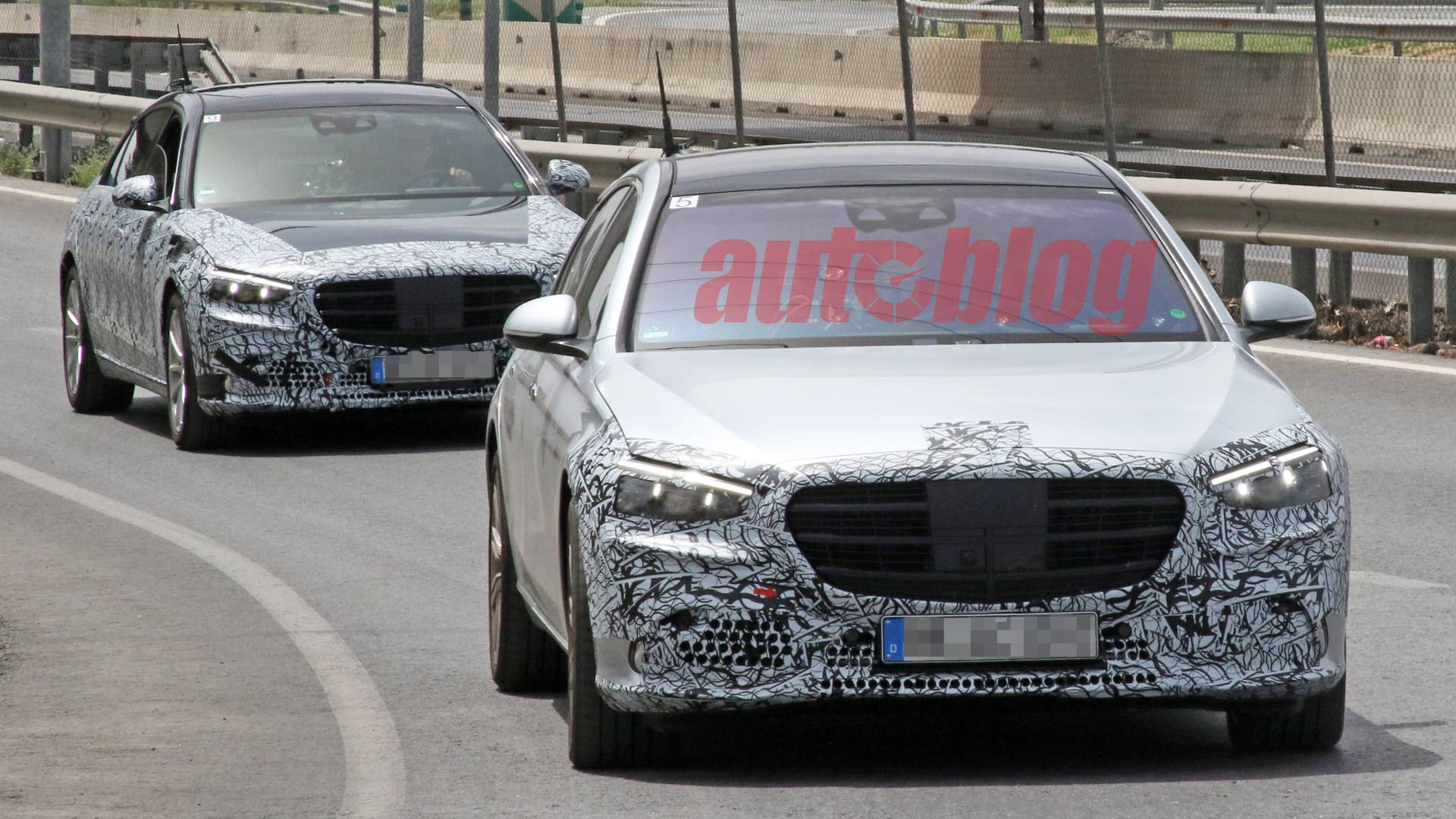 2021 Mercedes-Benz S-Class prototype